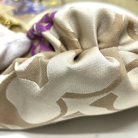 COACH F20761 Poppy Daisy Floral Applique Signature Crossbody Bag Shoulder Bag - Picture 11 of 16